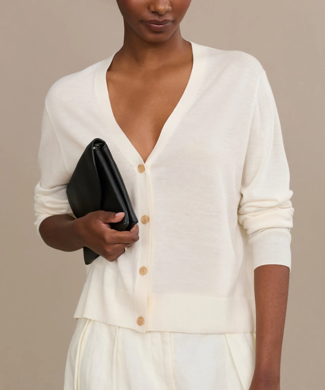 Mira Cardigan Comfy Knit Look Bio Based Textile Innovation