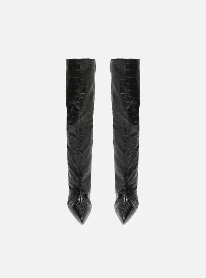 Hiking Trail Miranda  Stiletto Black Boot