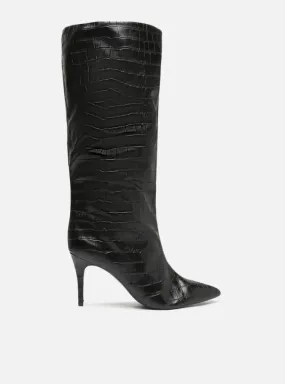 Low Profile Comfort Seeker Quick Move Miranda  Stiletto Black Boot