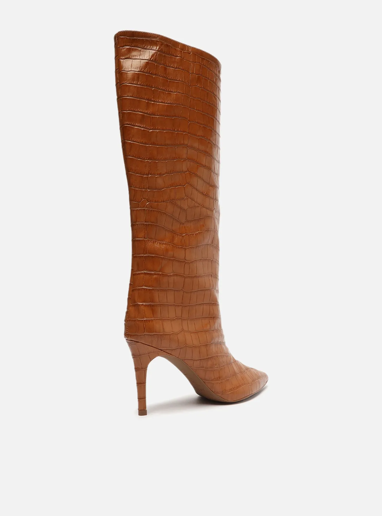 Miranda  Stiletto  Boot Low Rise Comfort Laces