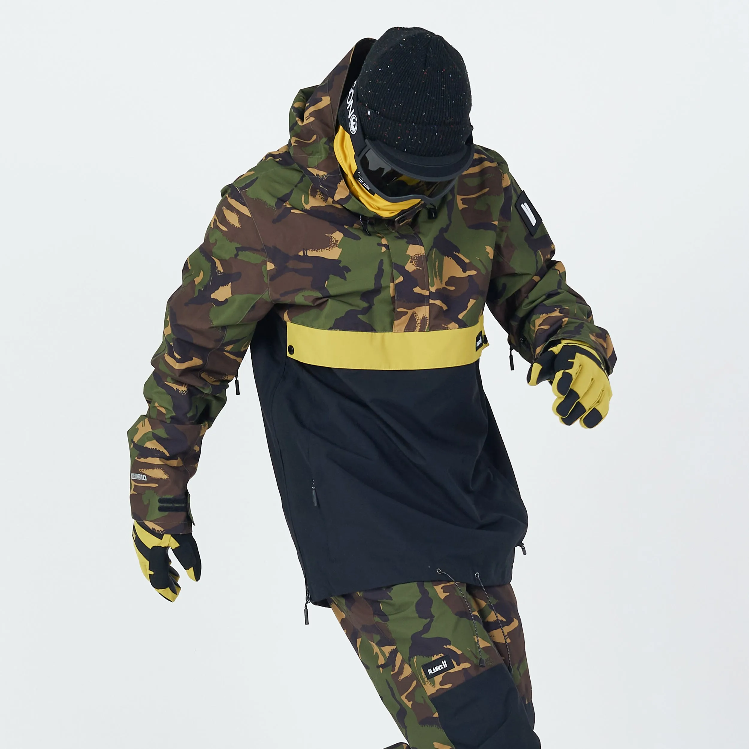 Interchangeable Liners Weatherproof Construction Men's Happy Days Anorak