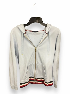 Athletic Jacket By Tommy Hilfiger In Blue, Size: M Glow In The Dark Accent Trim Comfortable Wear