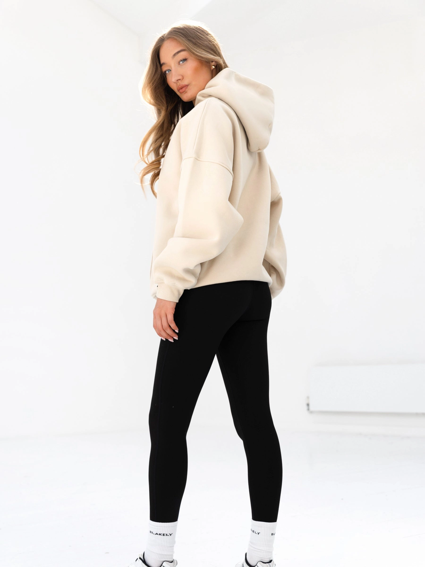 Sami Oversized Hoodie - Bone soft fit Comfy Apparel