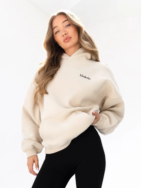 Eastern style Performance Wear Sami Oversized Hoodie - Bone