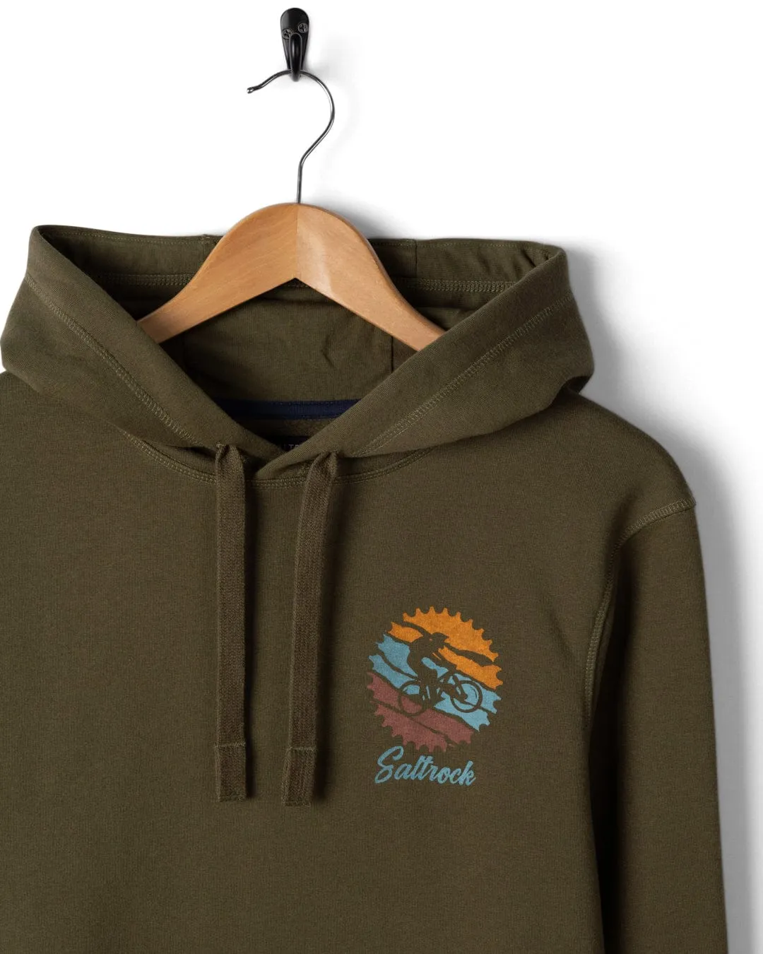 Casual Style Cozy And Stylish Mtb Colour - Mens Pop Hoodie - Green - AW25