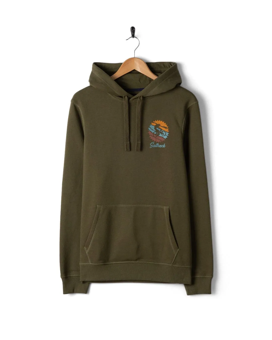 Cozy Base Ultimate Layer Mtb Colour - Mens Pop Hoodie - Green - AW25
