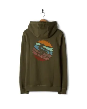 Mtb Colour - Mens Pop Hoodie - Green - AW25 Basic Must-Have
