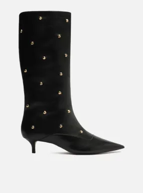 The Campaign Leather Boot Textile Lining