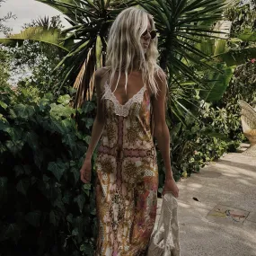Lovers & Dreamers Strappy Maxi Dress Wrap Glow Fashionable Comfort Wear