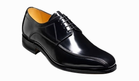 Leather Style Newbury - Black Hi-Shine