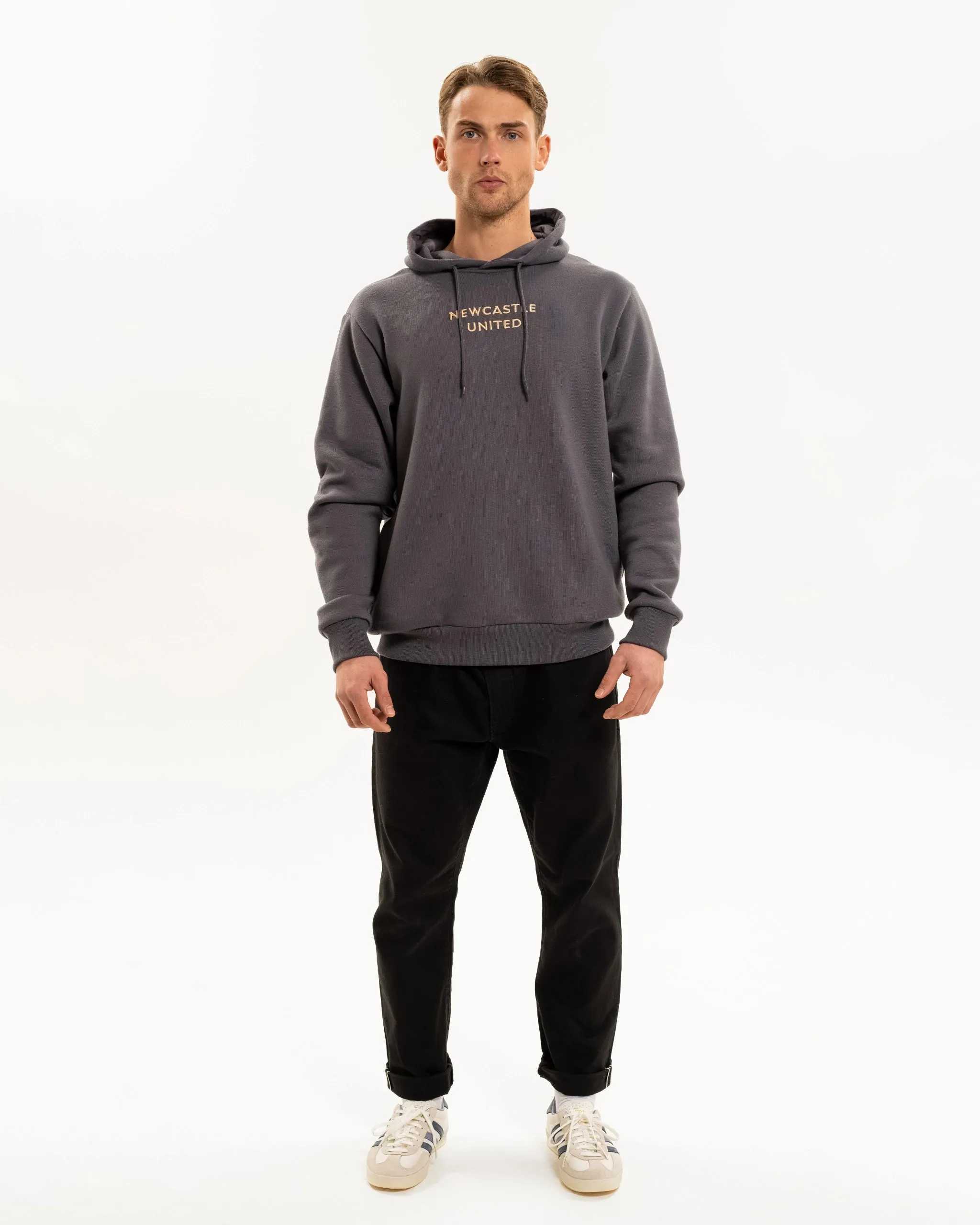 Eco Friendly Yarn Blend Newcastle United 1950's Cup Final Programmes Hoodie
