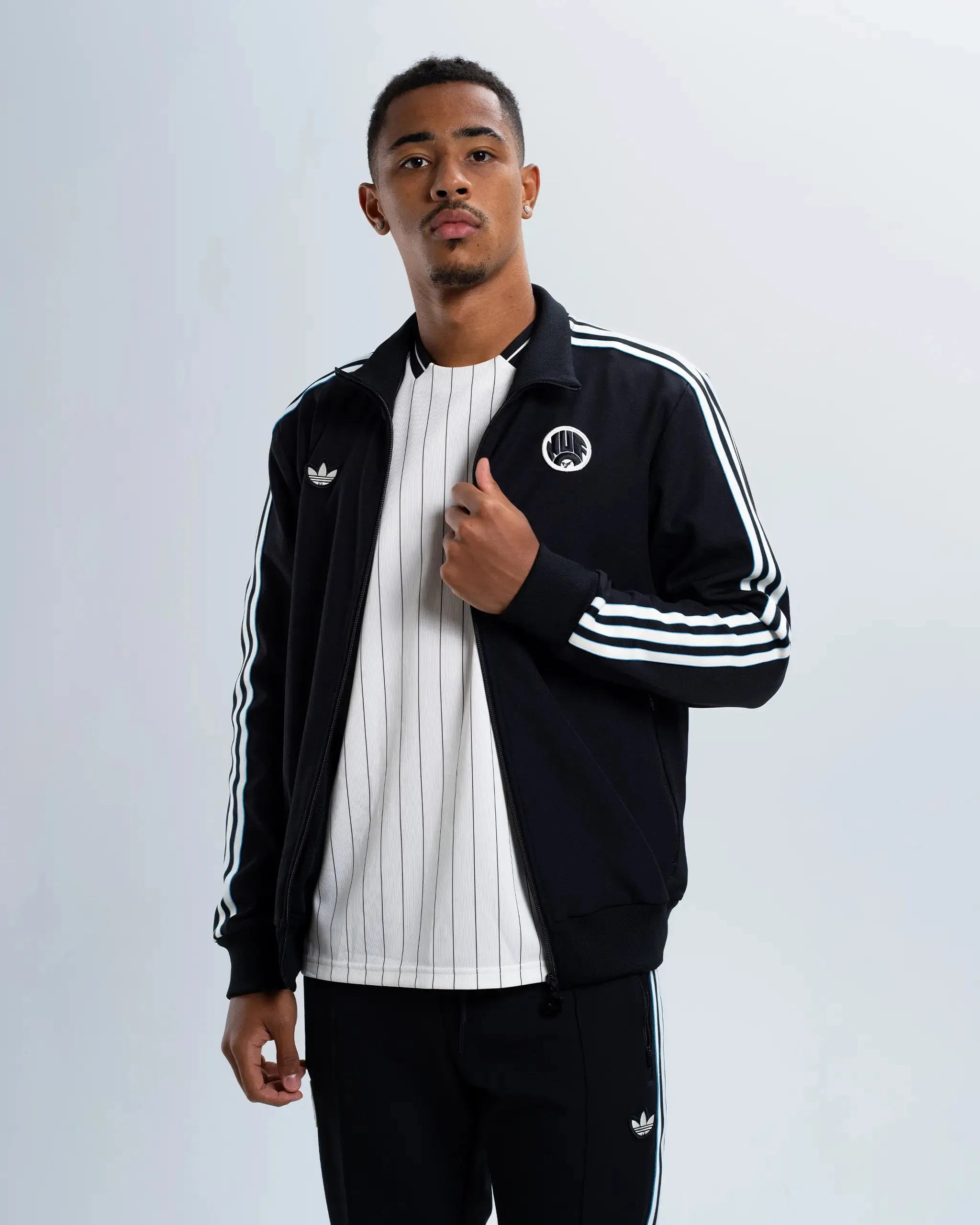 Newcastle United adidas 25/26 Terrace Icons Track Top Cold Weather Gear