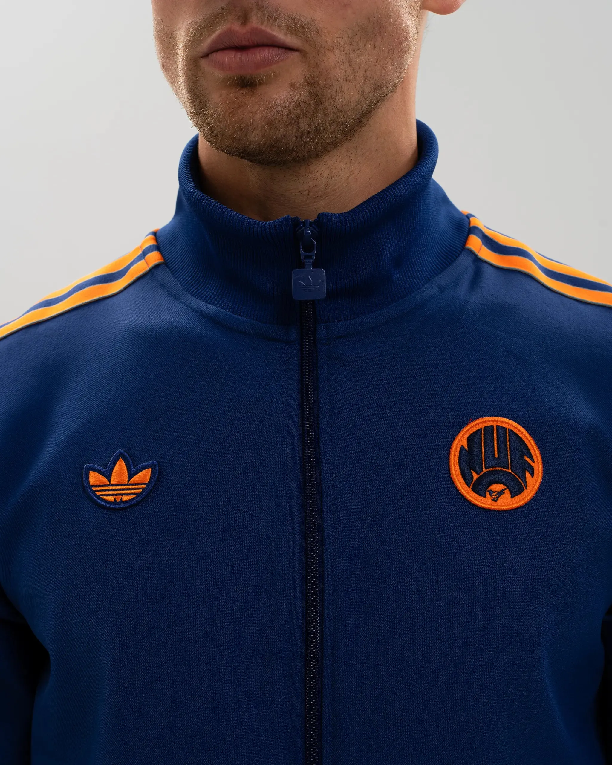 Newcastle United adidas 25/26 Third Kit Anthem Jacket Perfectly Cozy Resilient Stretch Fabric