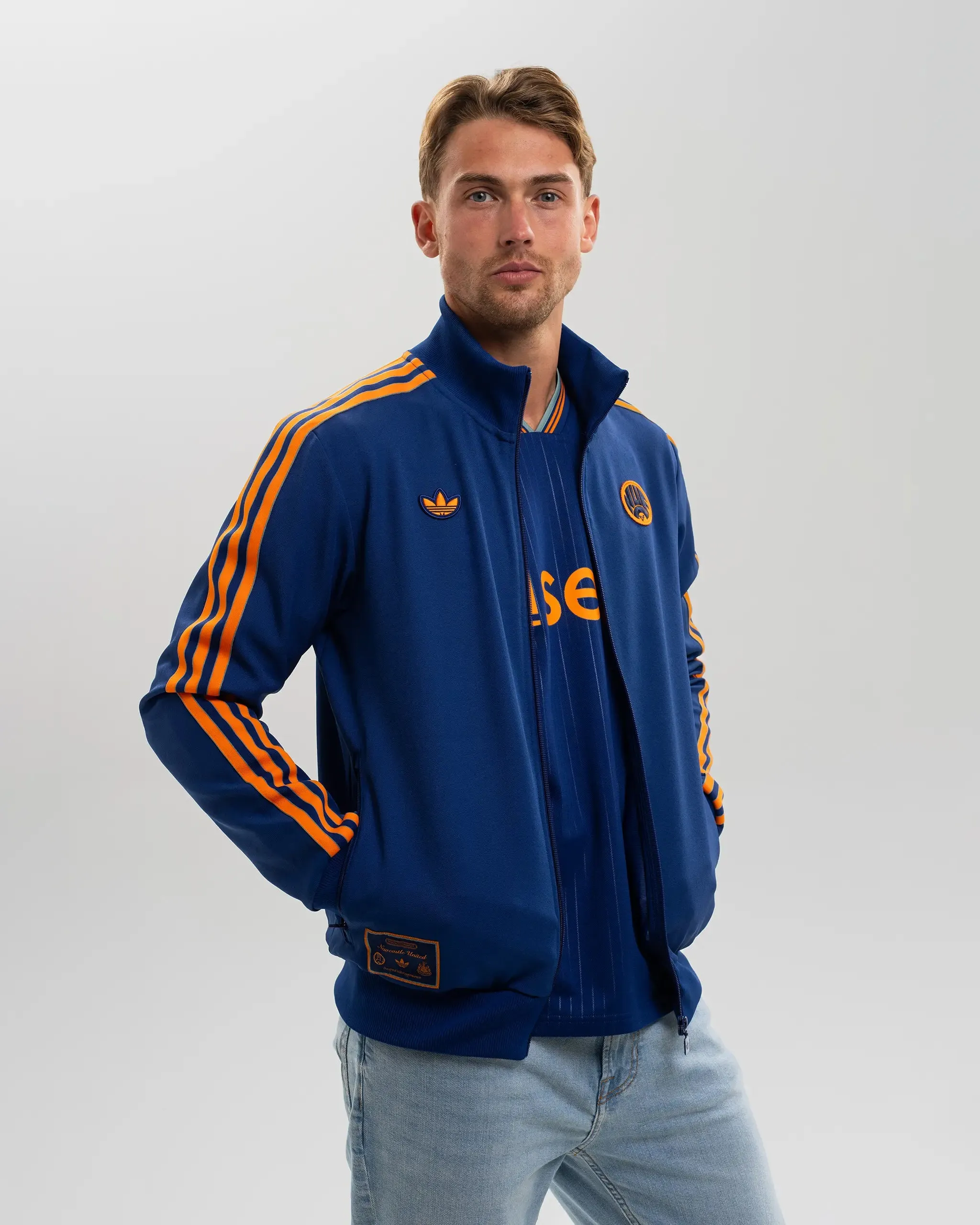 Effortless Style Cozy Apparel Newcastle United adidas 25/26 Third Kit Anthem Jacket