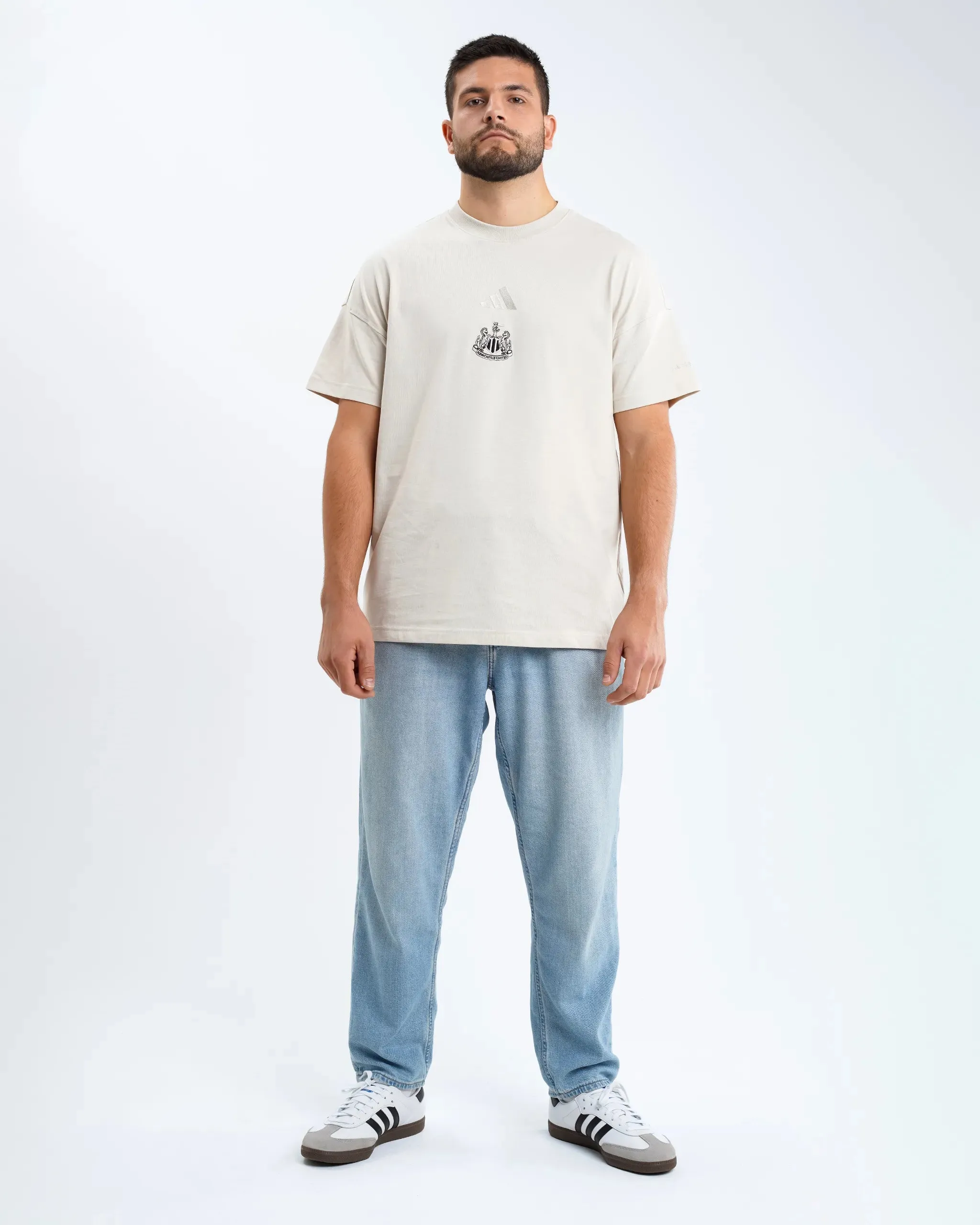 Weekend Smart Flexible Neckline Newcastle United adidas Men's All SZN Alumin T-Shirt