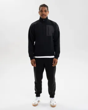 Classic Crew Neck Newcastle United adidas Men's Black Sweatshirt