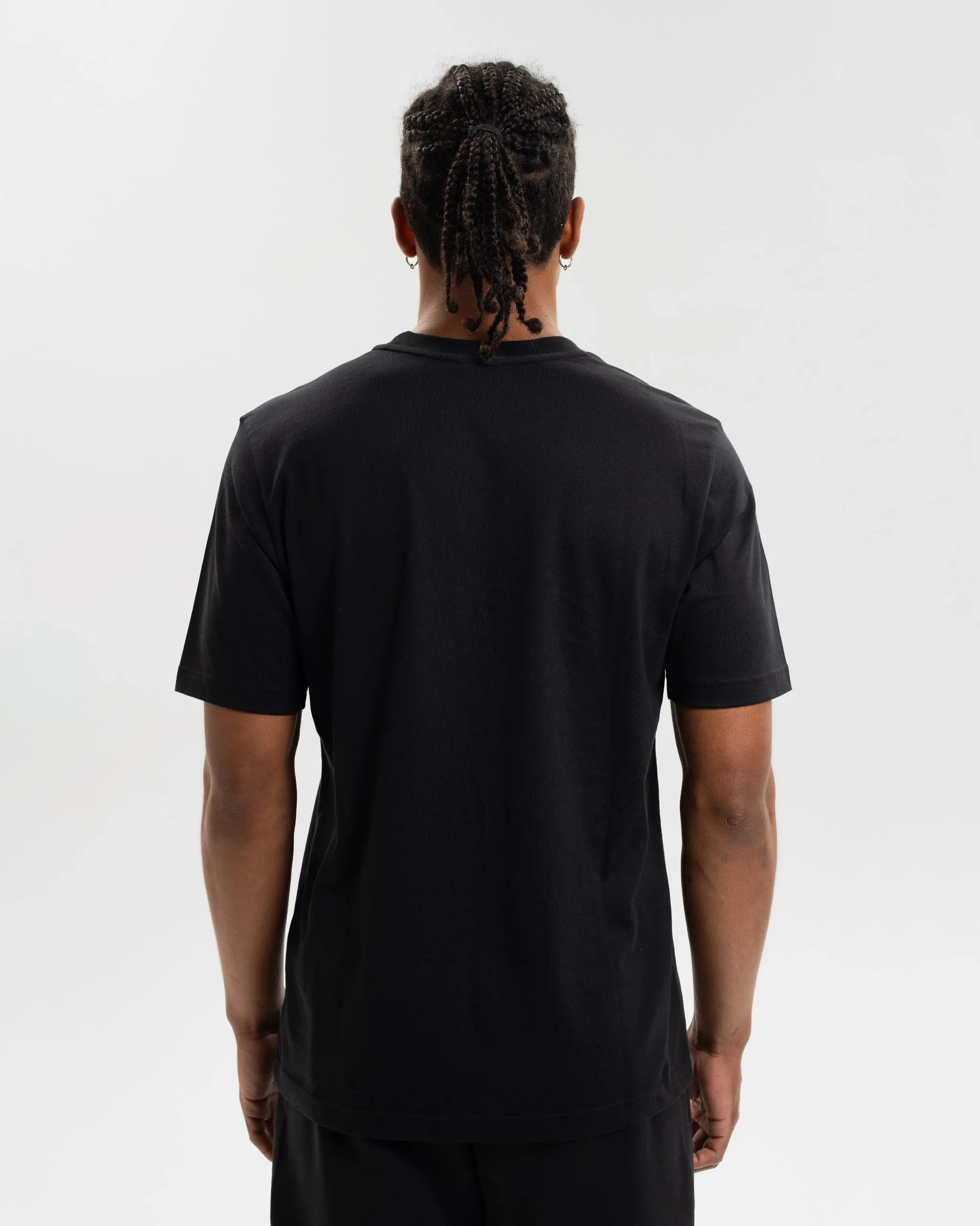 Newcastle United adidas Men's Black Tee Sport Performance Fit Essential Fit
