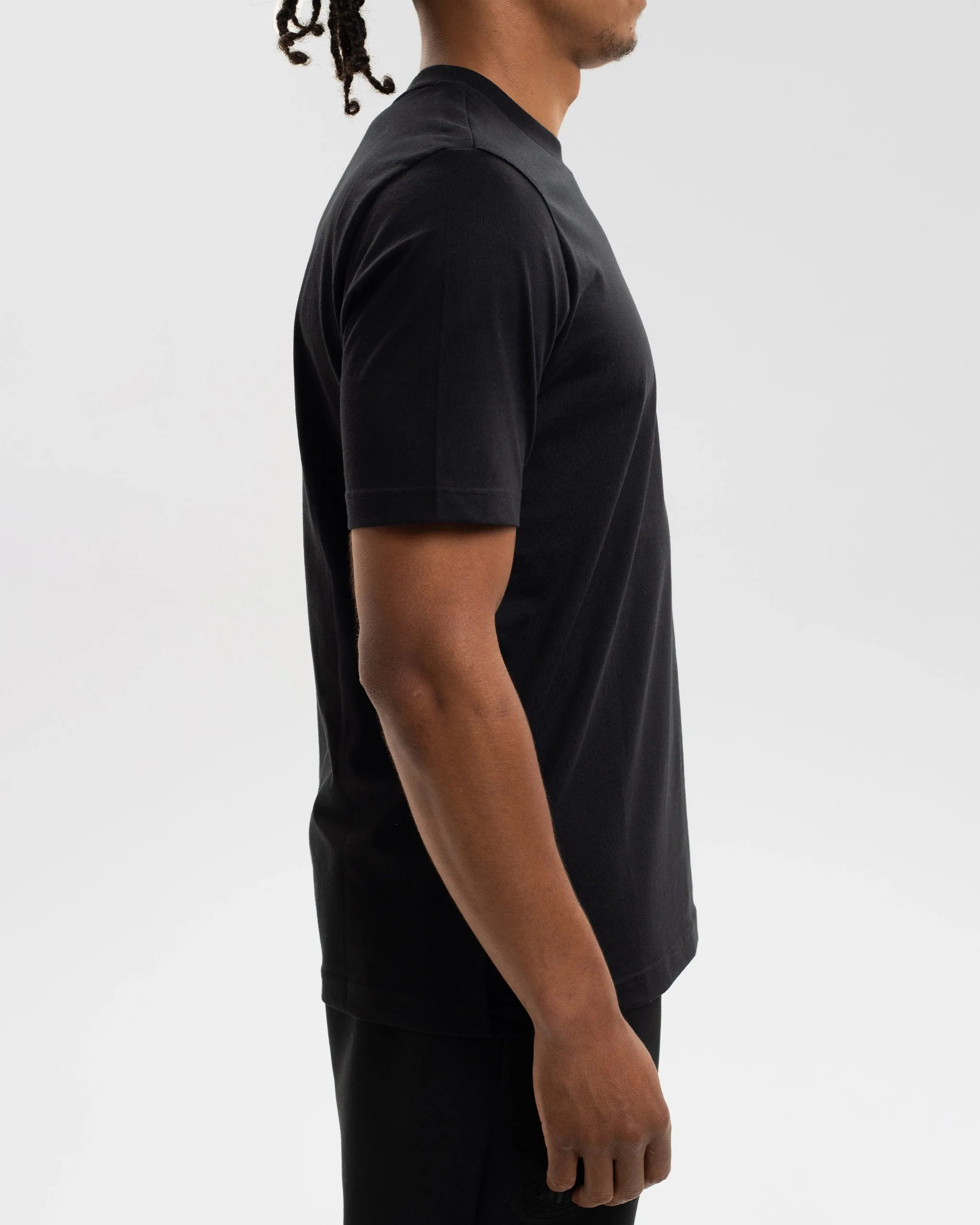 Newcastle United adidas Men's Black Tee Soft Touch Fabric GentleWashResistance