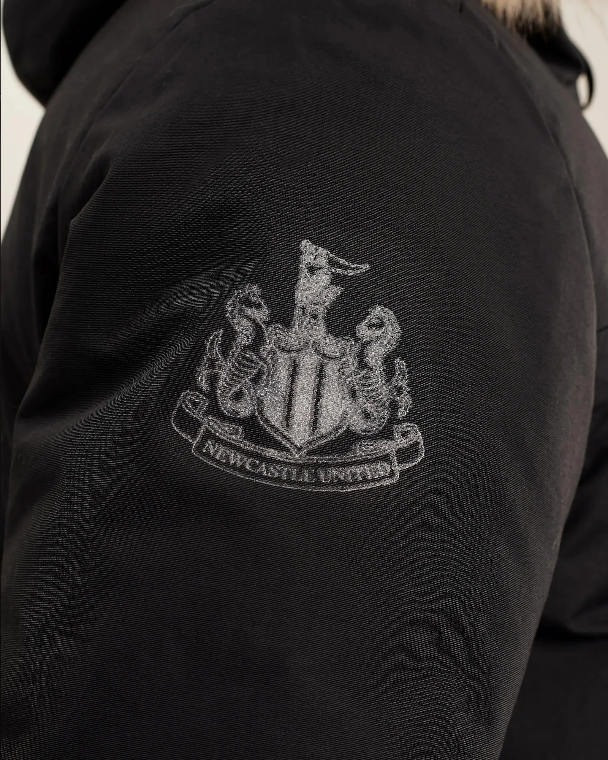 Newcastle United adidas Men's Paveric Fur Parka NoiseFreeMaterial