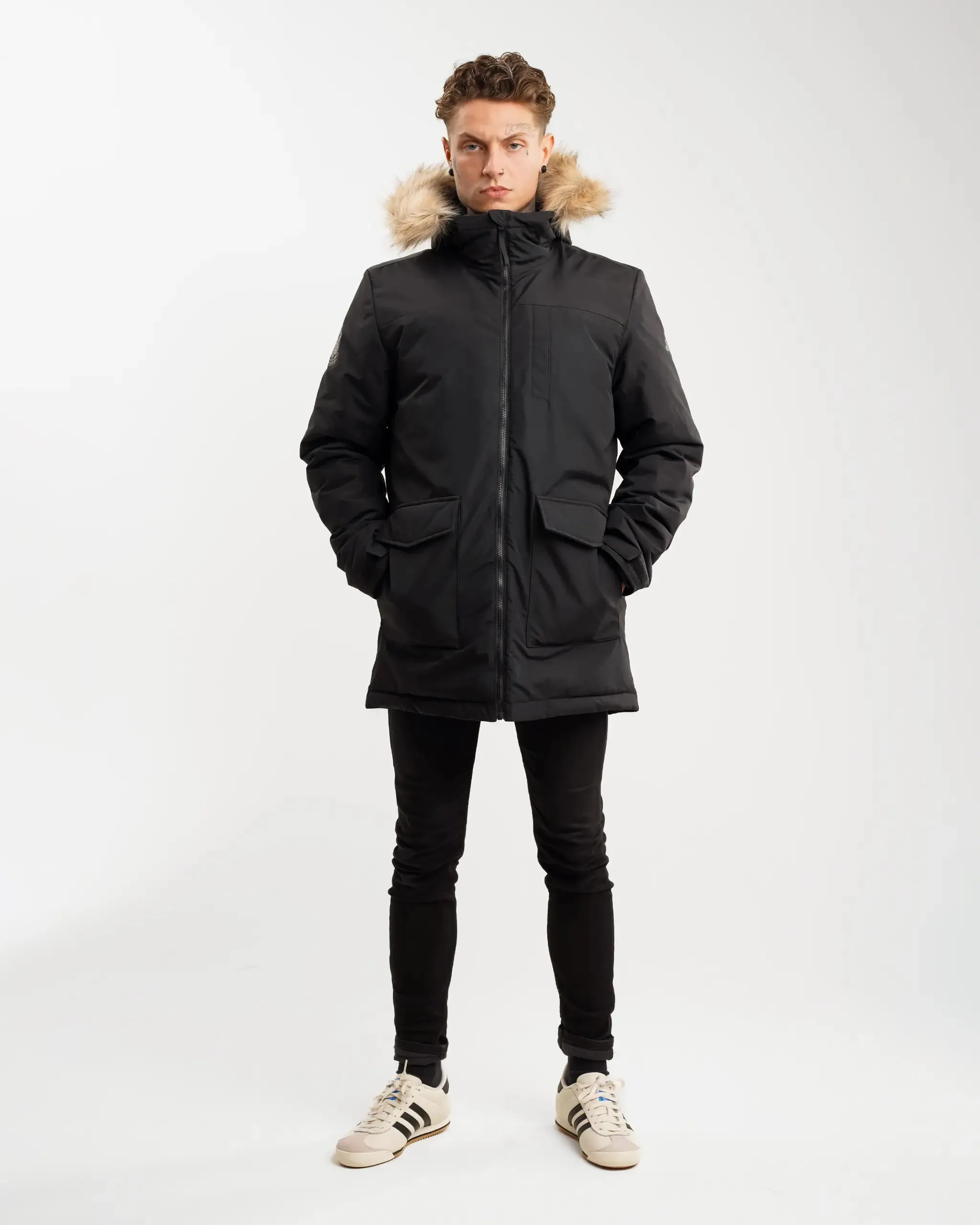 Newcastle United adidas Men's Paveric Fur Parka BreathableLining