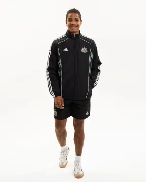 Cozy Texture Newcastle United adidas Men's Urban Purist Black Track Top