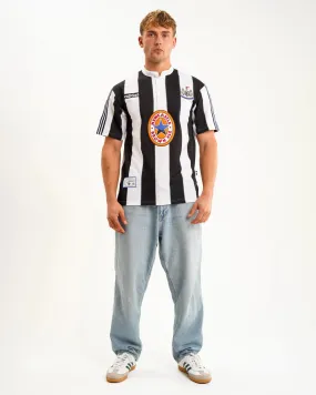 Newcastle United adidas Retro 1995-97 Home Shirt BreathableFabric Fresh Outfit