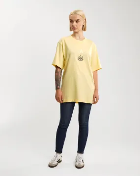 Layered Collar Structure Urban Comfort Newcastle United adidas Women's All SZN Yellow Loose Tee