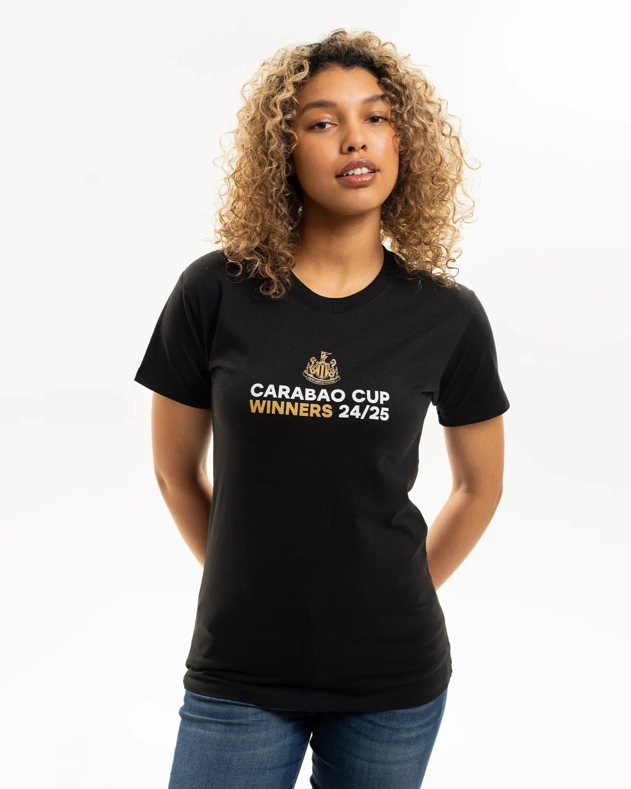 Effortless Wearable Quick Slip Newcastle United Carabao Cup 2025 Winners T-Shirt