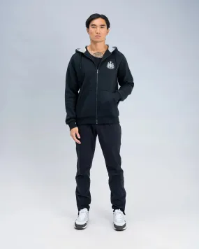 Fashionable Layer Newcastle United Men's Black Terrace Full Zip Hoodie