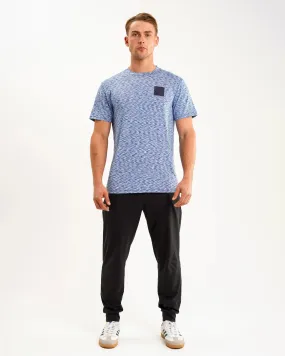 Comfortable Stretch Newcastle United Men's Blue Spacedye Tee
