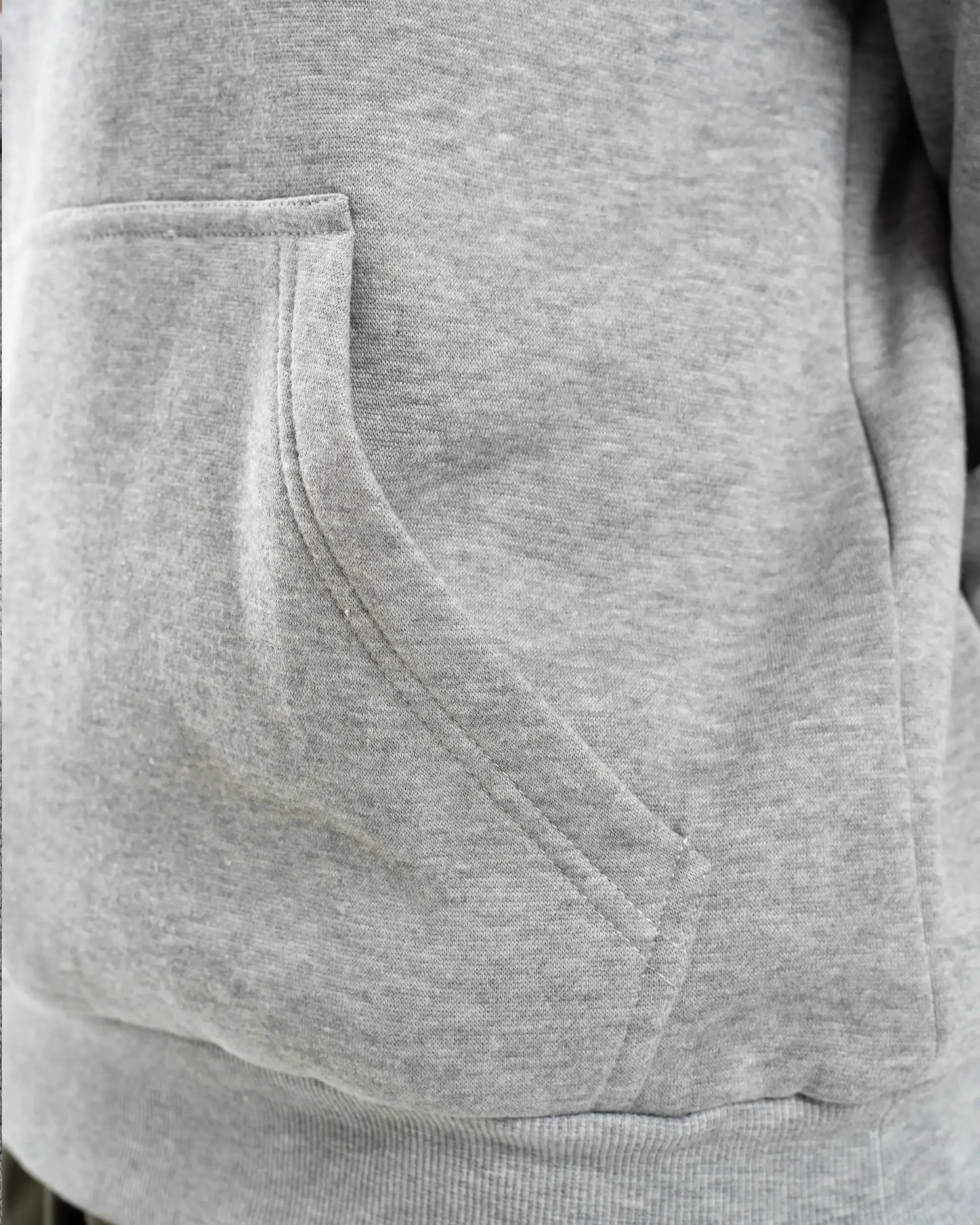 Newcastle United Men's Essentials Range Grey Hoodie Comfy Knit Outfit Chilly Season