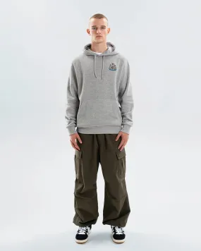 Layered Knit Newcastle United Men's Essentials Range Grey Hoodie
