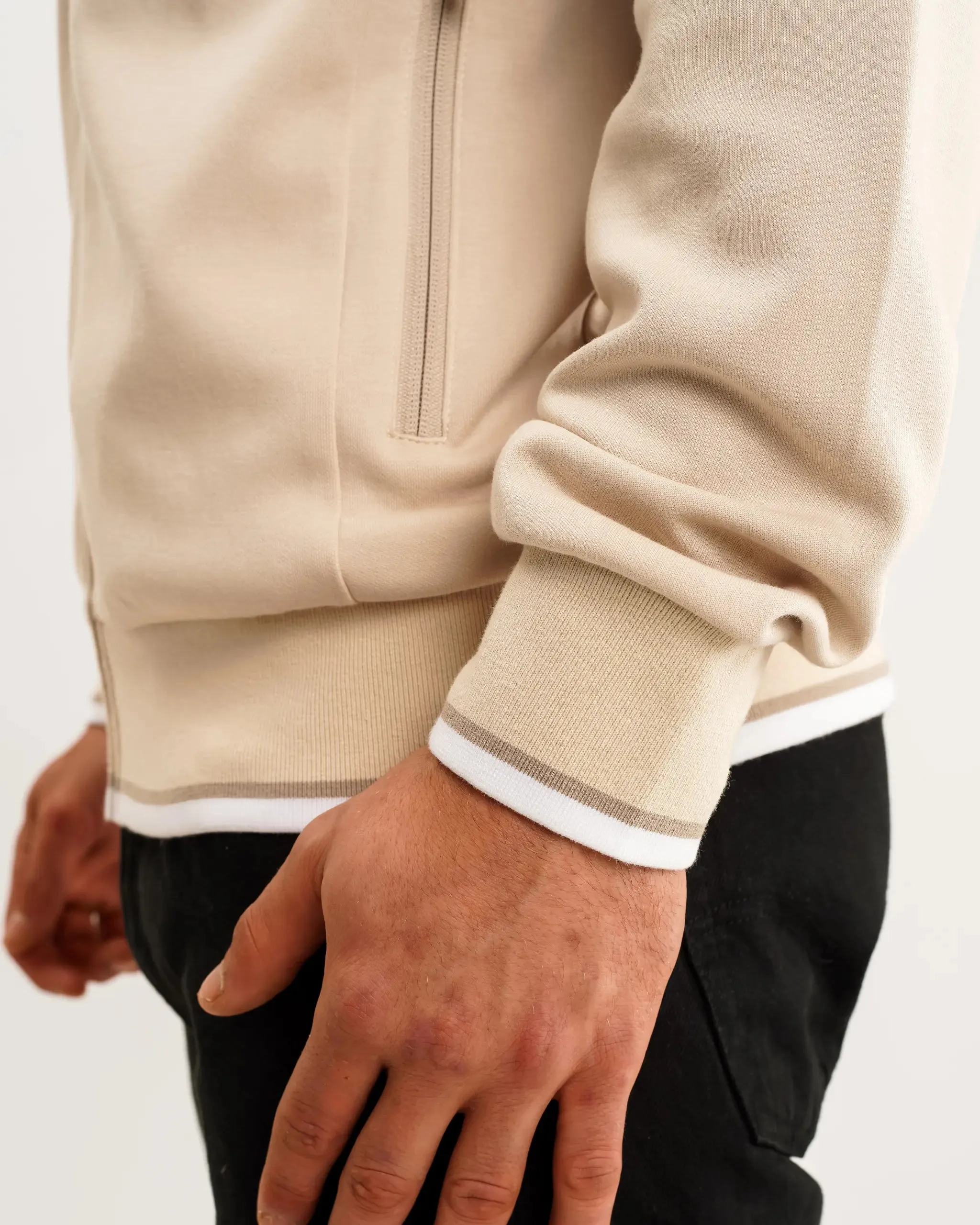 Stretch Comfort Newcastle United Men's Oat Track Jacket