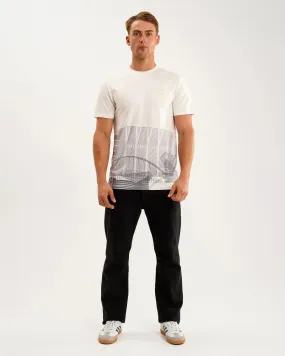 Casual Layering Wear suitable for all genders Newcastle United Men's White Printed Tee
