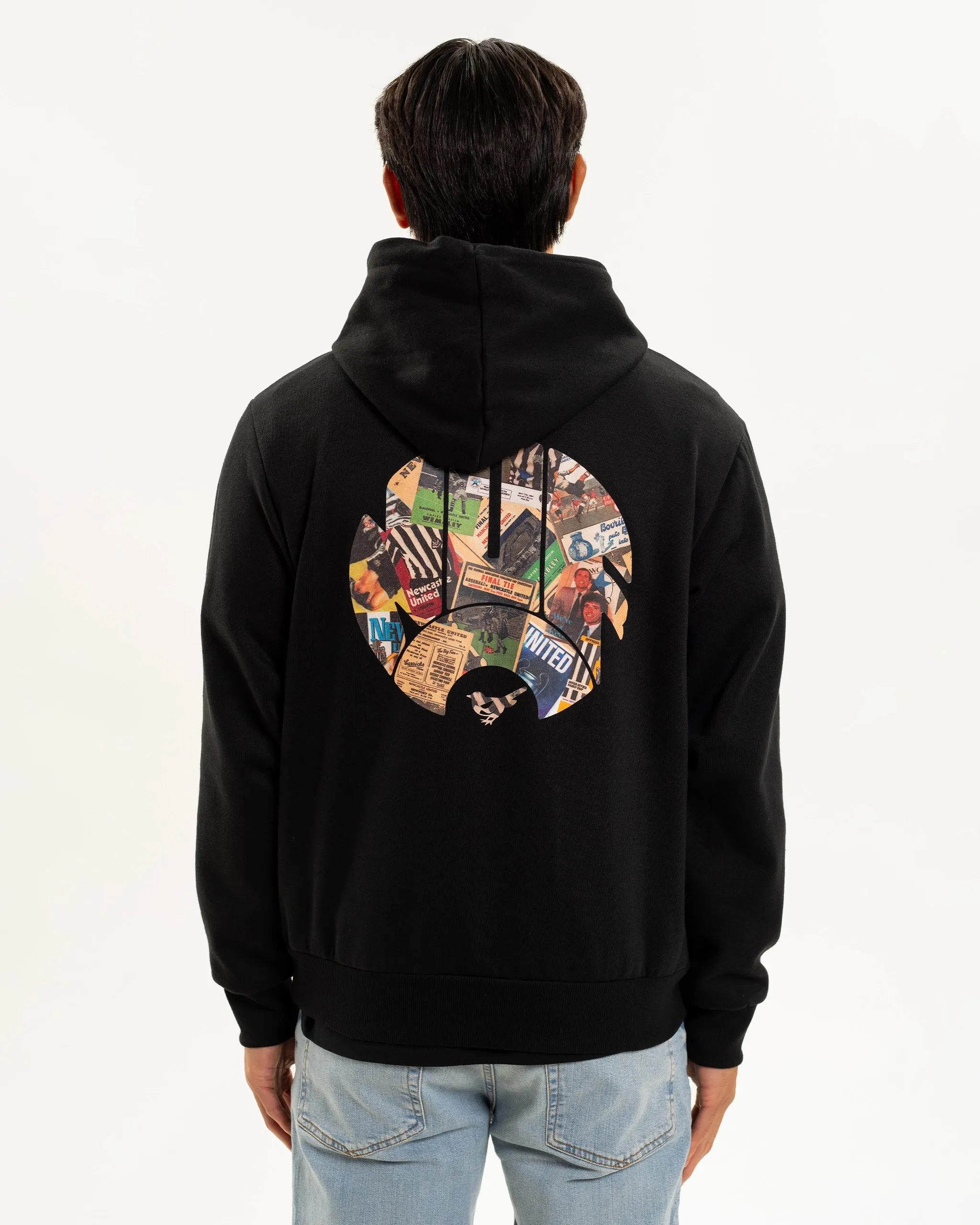 Casual Chic Look Modern Turtleneck Style Newcastle United NUFC Programme Collection Hoodie