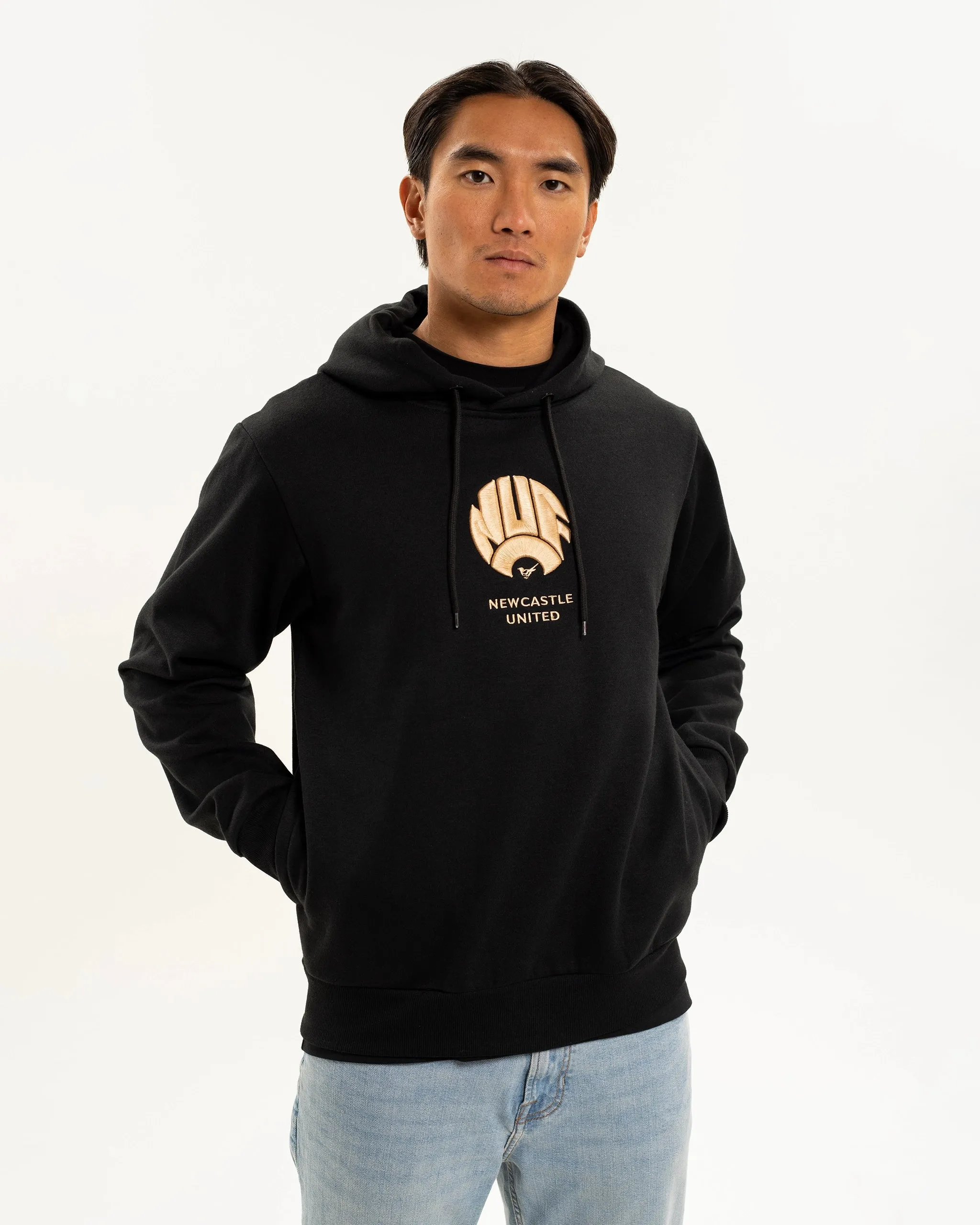Chunky Yarn Ergonomic Sleeve Shape Newcastle United NUFC Programme Collection Hoodie