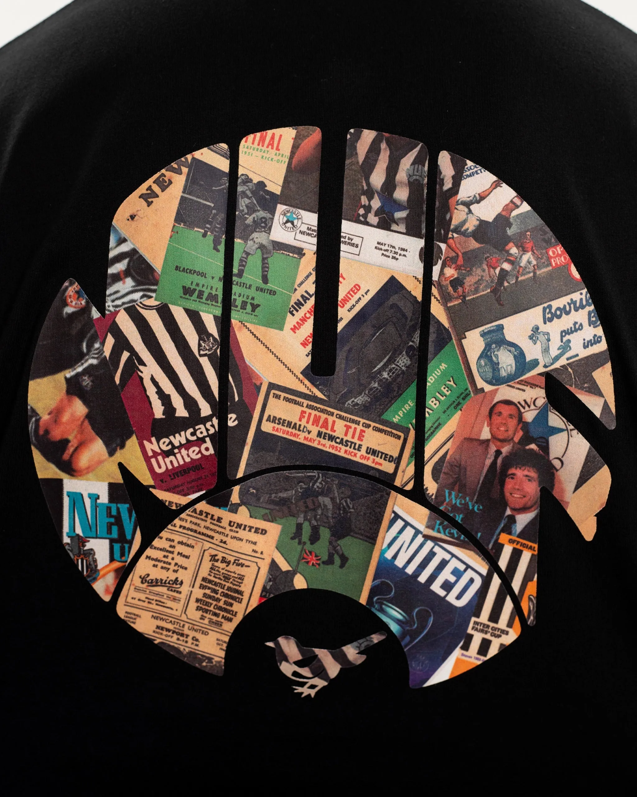 Newcastle United NUFC Programme Collection T-Shirt Soft and Light