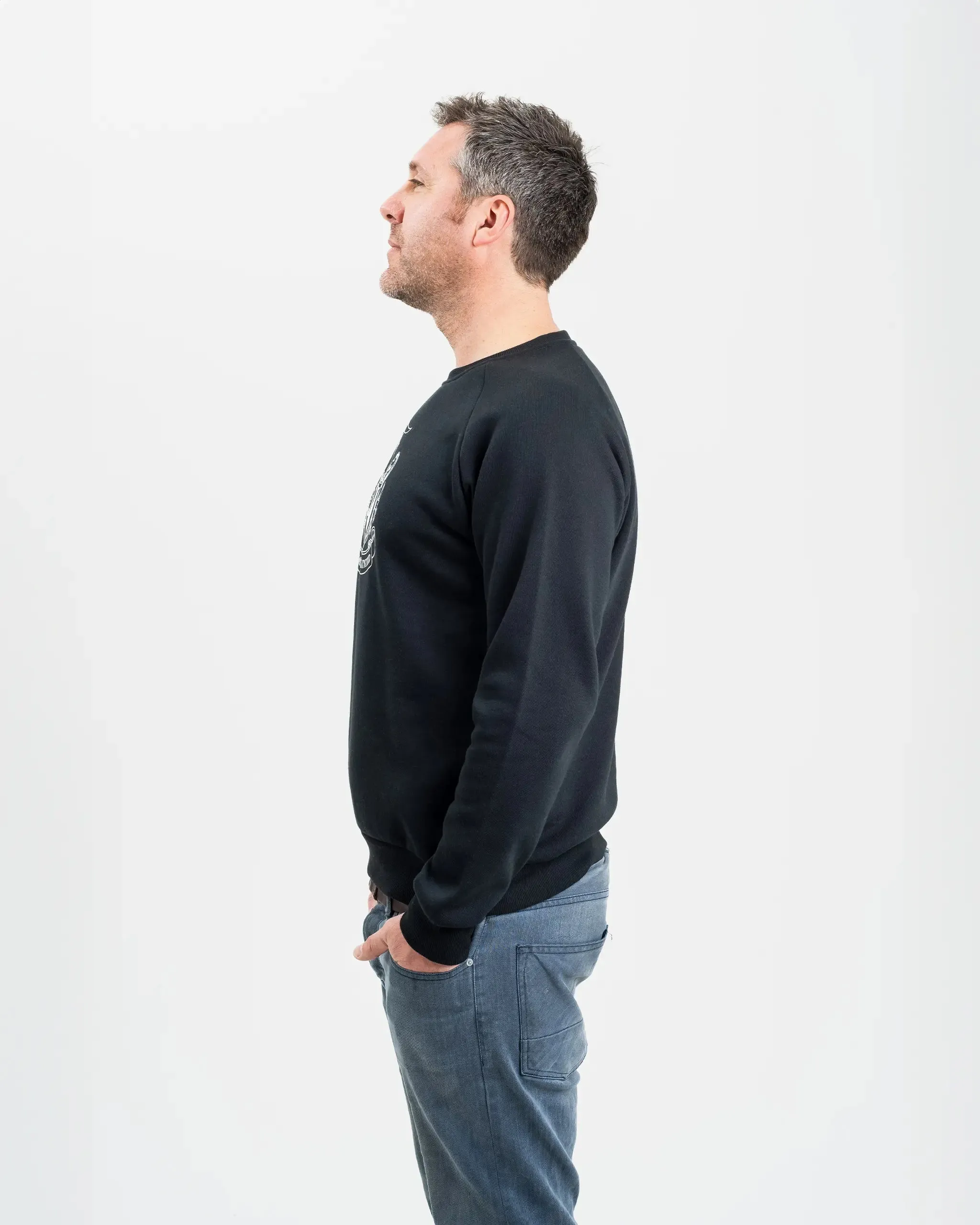 Newcastle United Raglan Sweatshirt Modern Comfort
