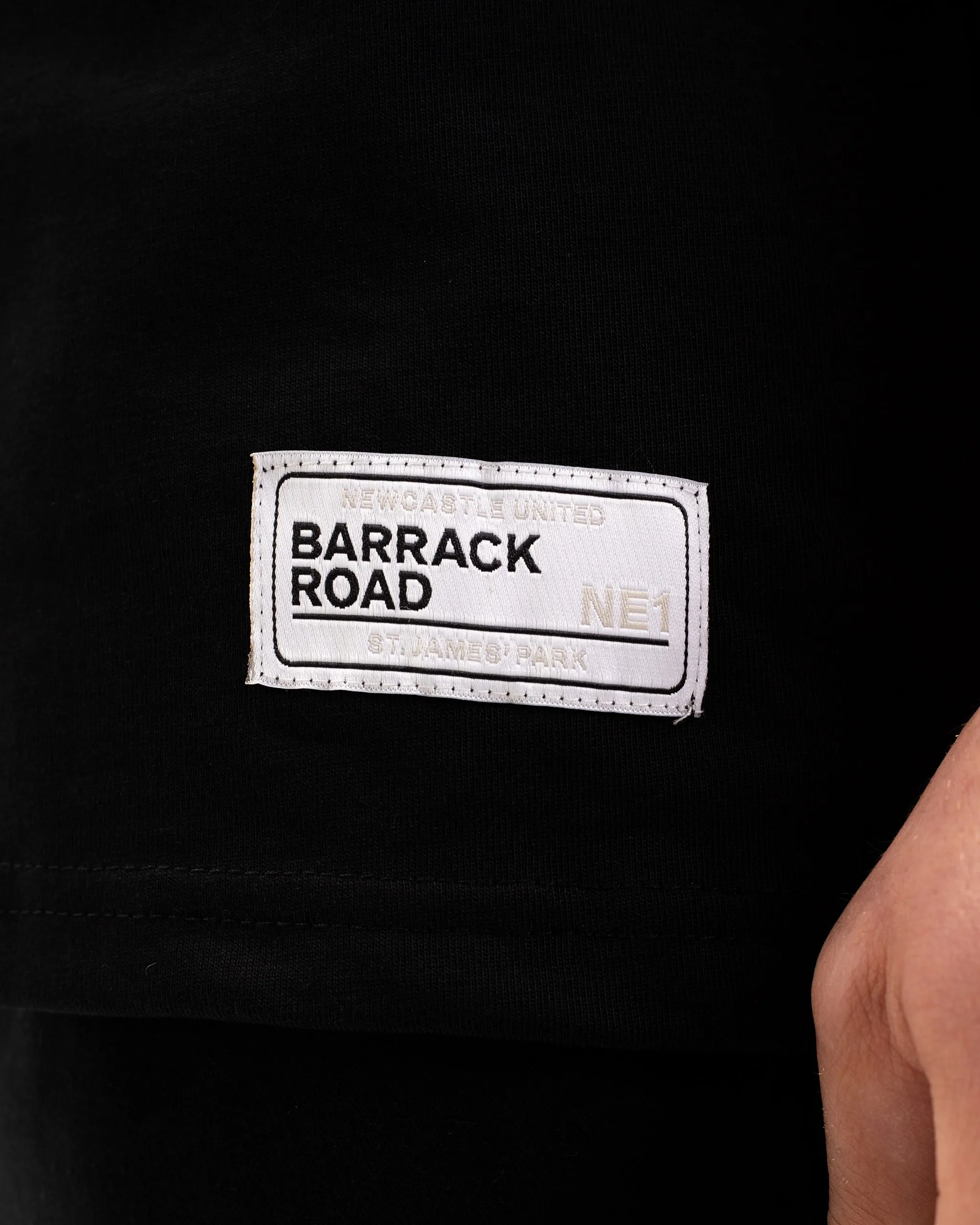 Anti Snag Fabric Newcastle United St. James' Park Black Graphic Sweater