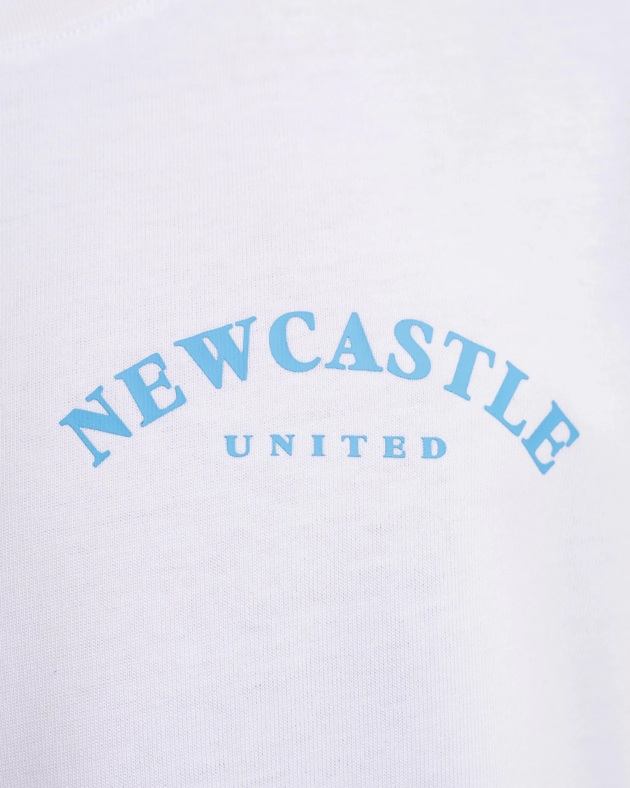 Newcastle United St. James' Park White T-Shirt Playful Vibes