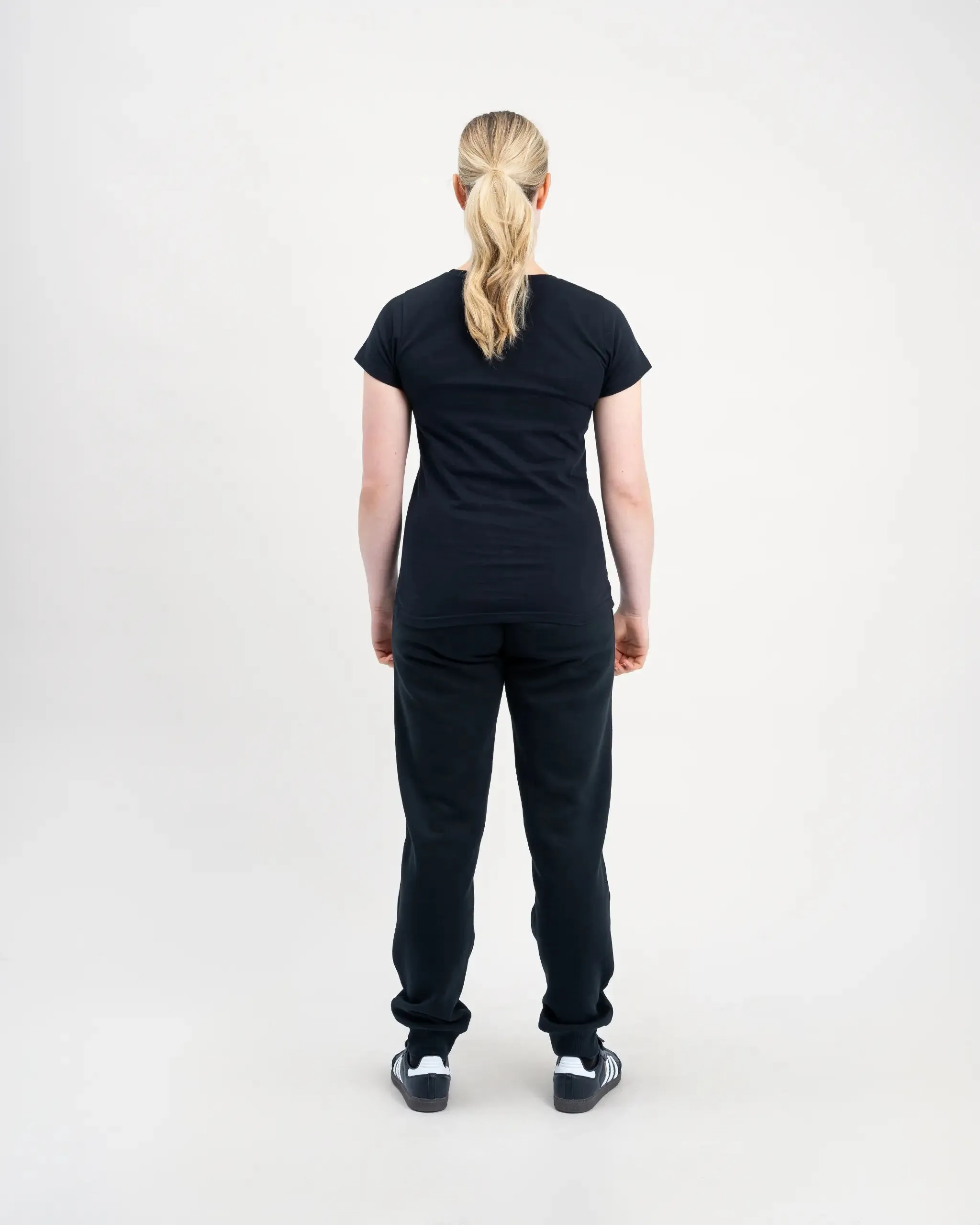 Cozy and Soft Timeless Fashion Newcastle United Women's Black Terrace Crest T-Shirt