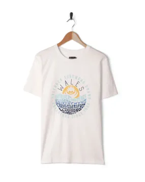 Effortless Daywear Layers Wales - Mens Short Sleeve T-Shirt - White