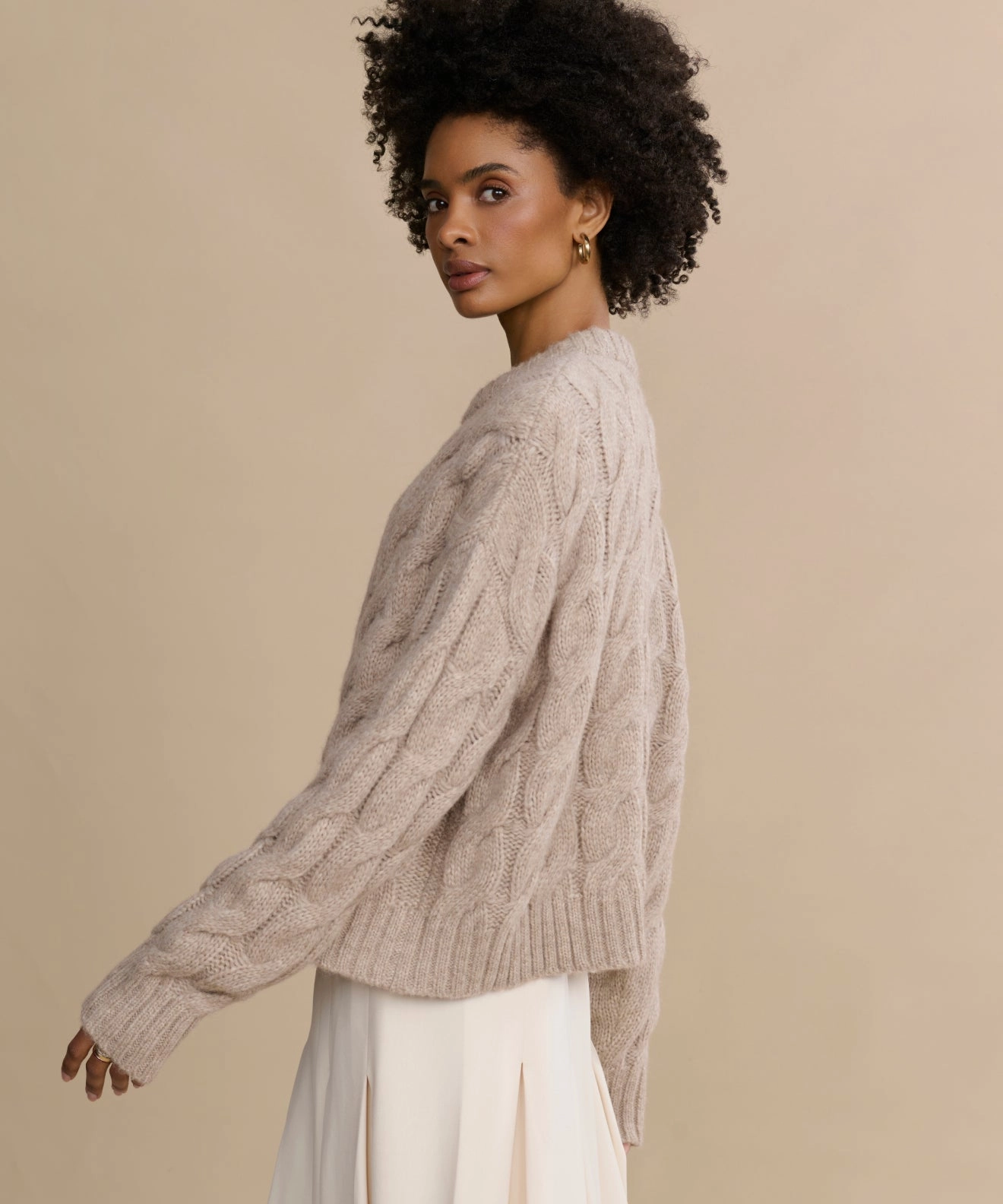Cable Serena Crewneck Breathable Style