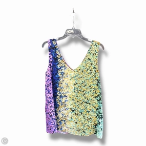 Top Sleeveless By Cabi In Multi-colored, Size: L FrictionResistant Edges
