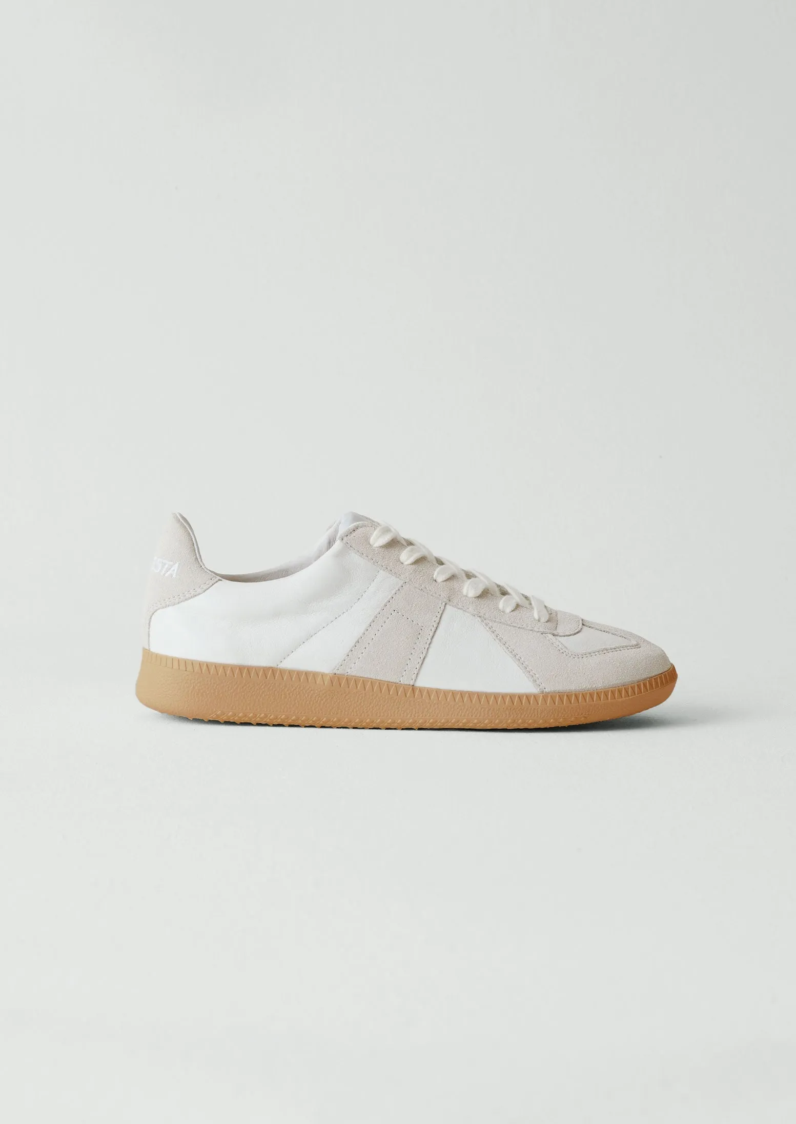 Style Casual Novesta Gat Leather Sneakers | Ecru