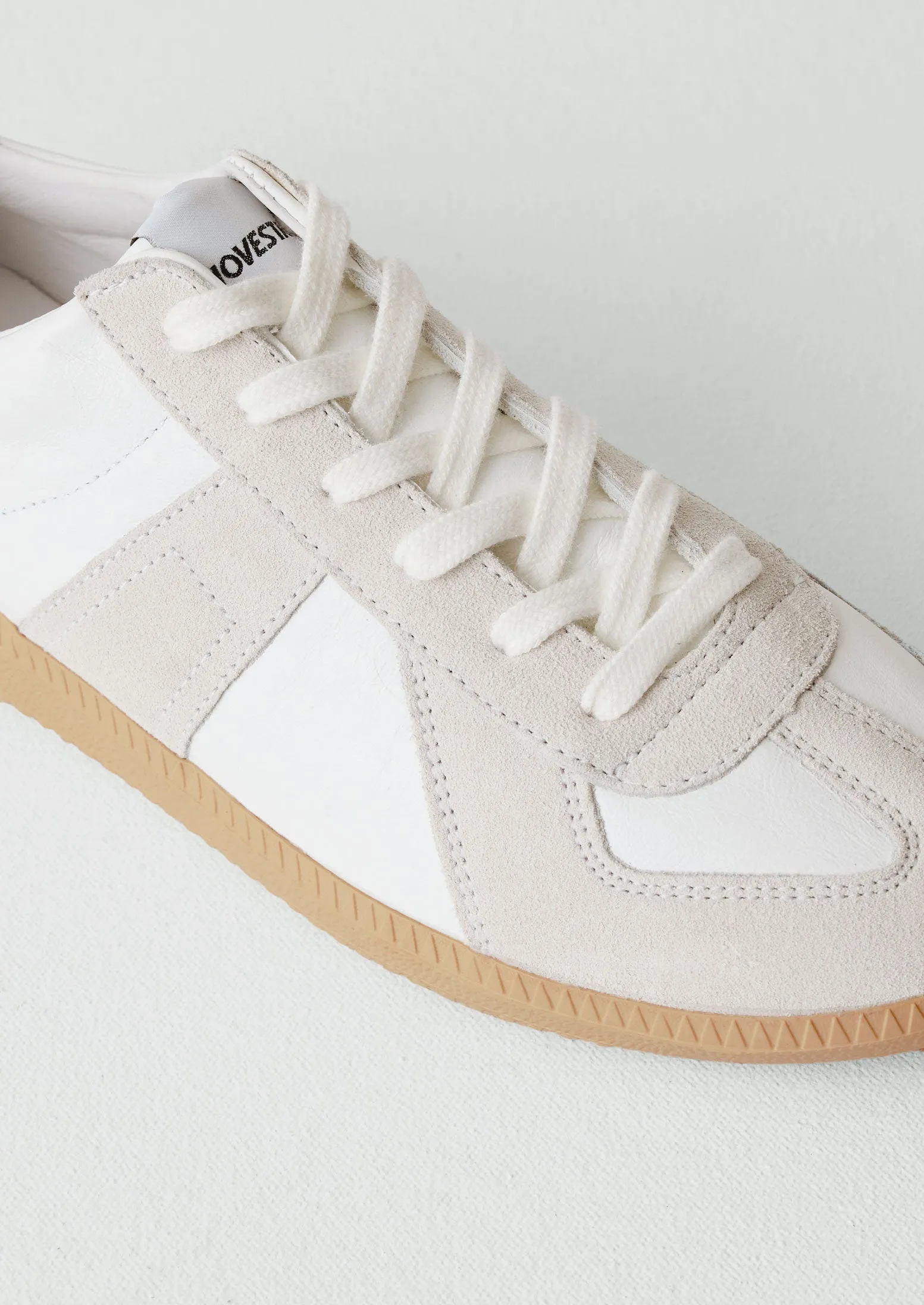 Novesta Gat Leather Sneakers | Ecru Bounce Back Foam