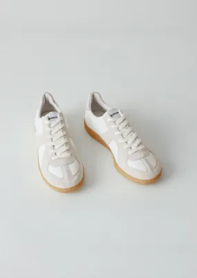 Novesta Gat Leather Sneakers | Ecru Anti Slip Tread Design Odor Resistant Technology