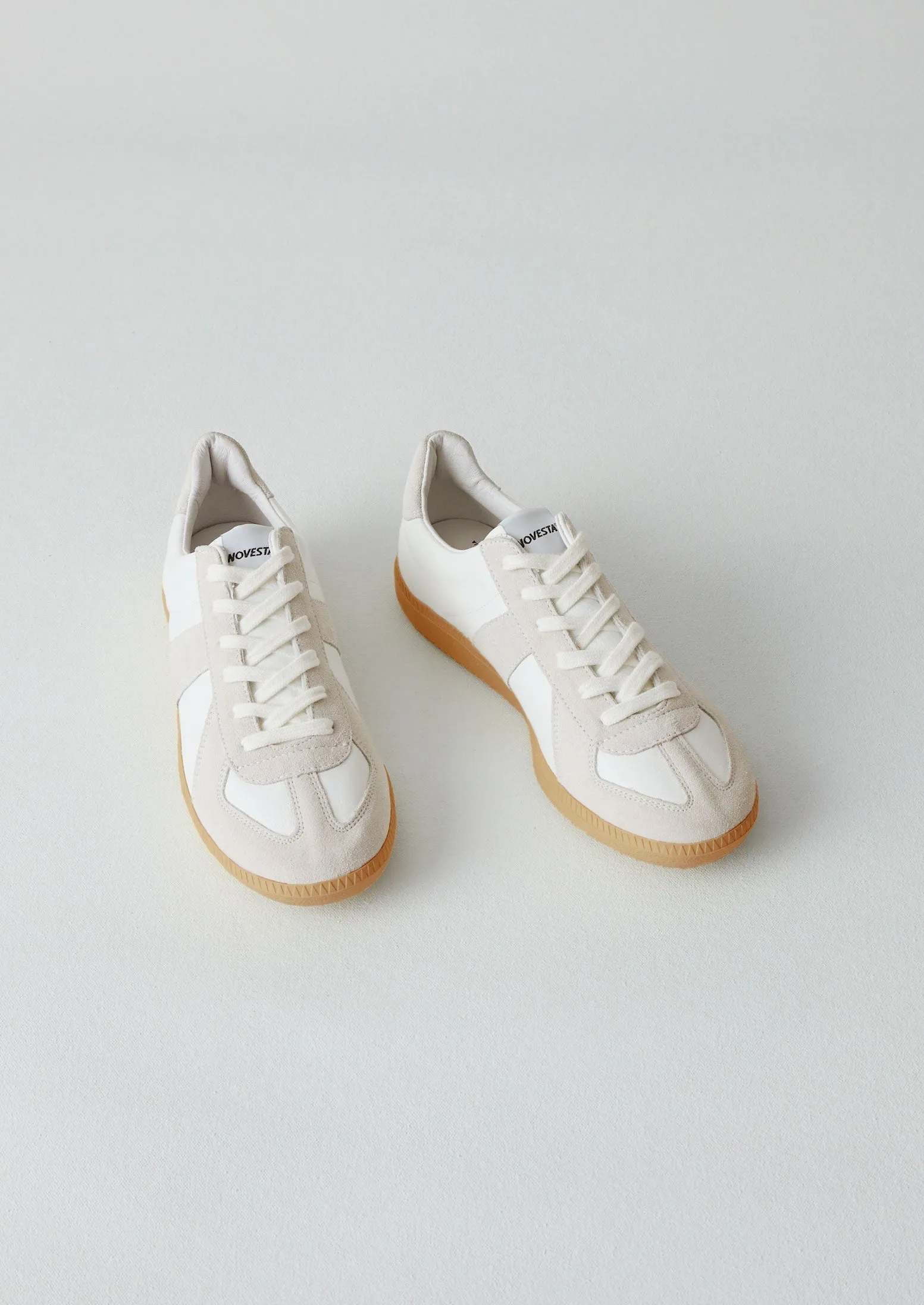 Novesta Gat Leather Sneakers | Ecru Max Agility