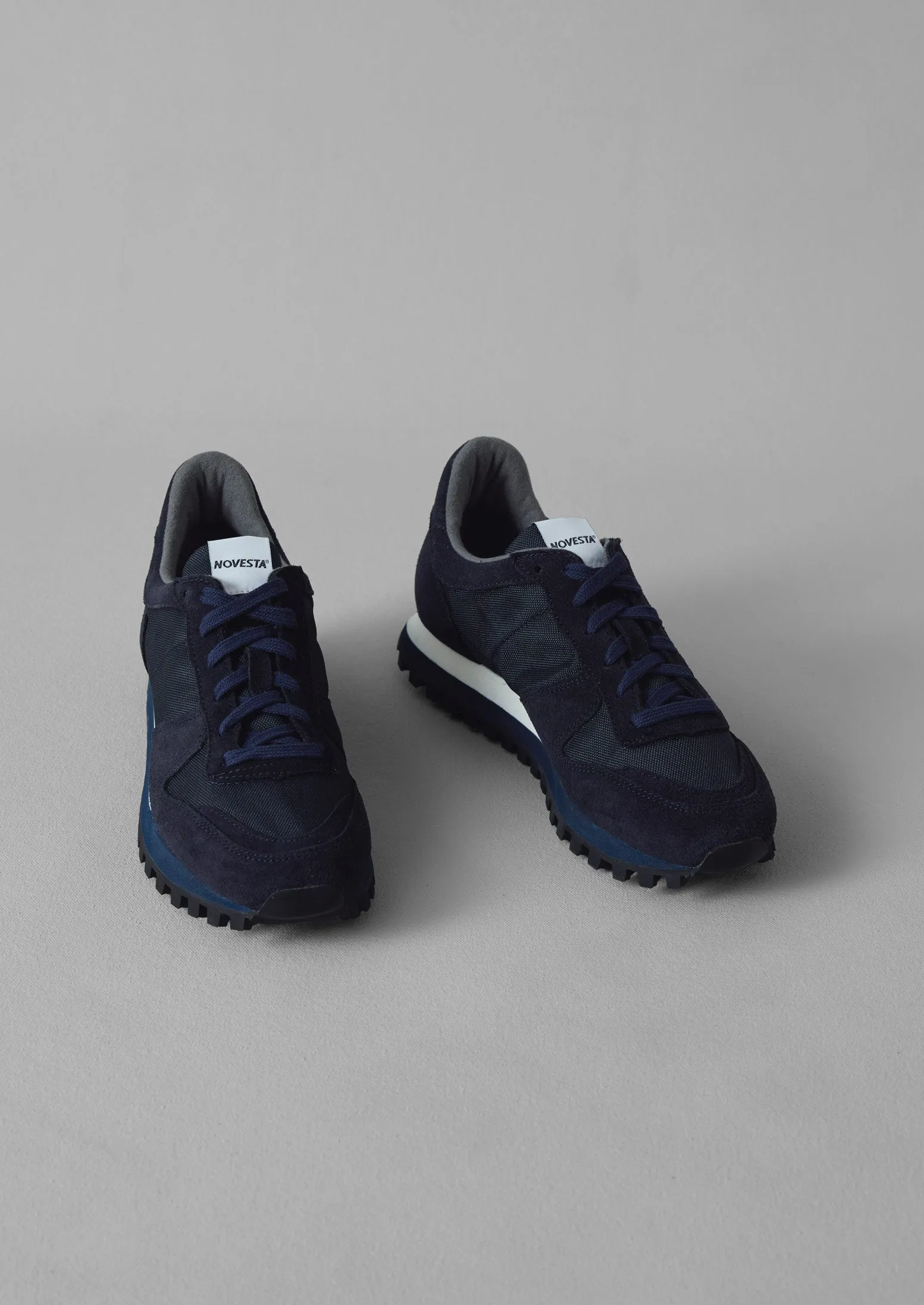 Novesta Marathon Trail Sneakers | Dark Navy All Outfits Reinforced Midfoot