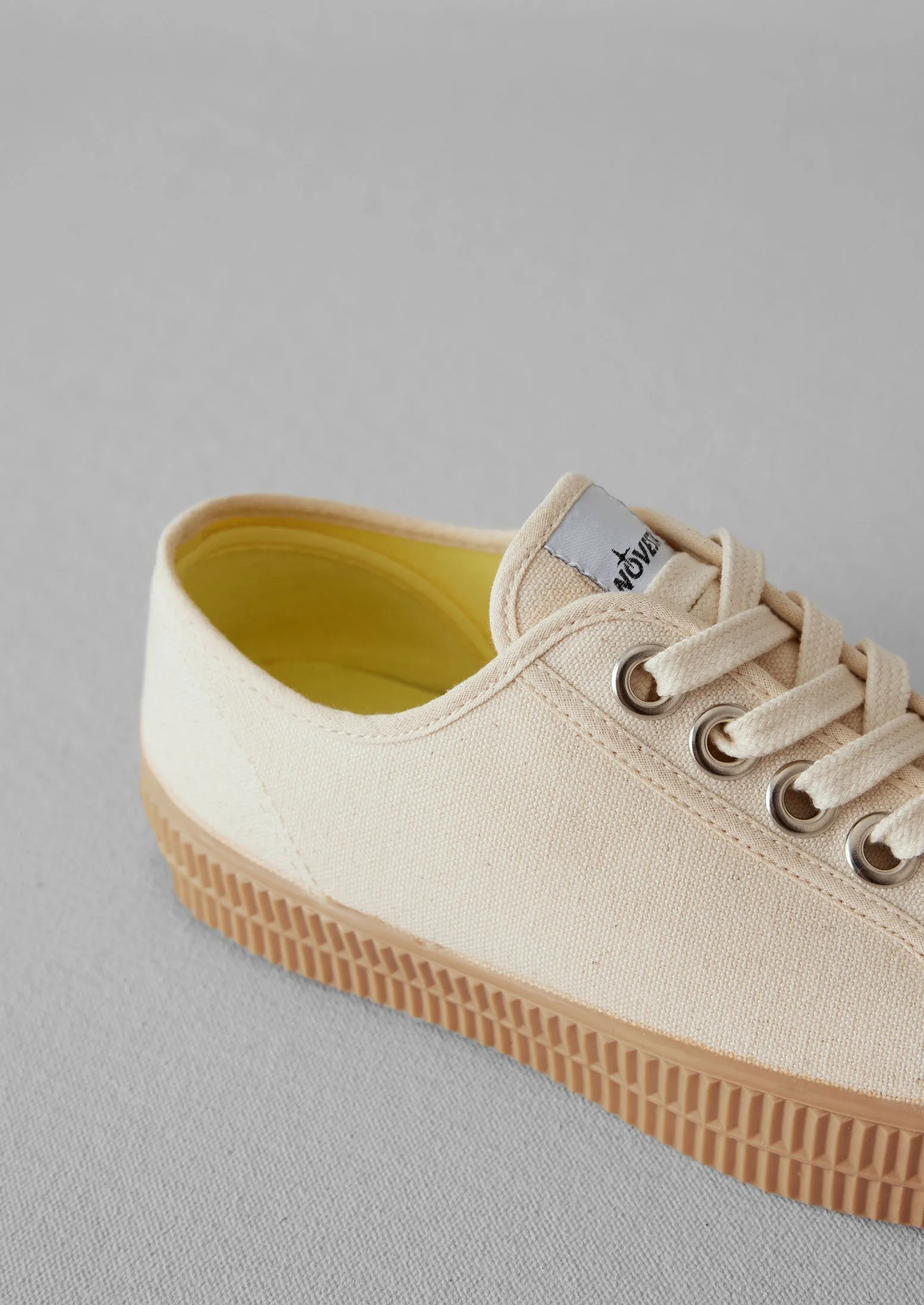 Novesta Star Master Plimsolls | Ecru/Transparent Versatile Sole Breathable mesh